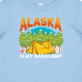 thumbnail image 4 of Inktastic Alaska Camping Vacation Boys or Girls Baby T-Shirt, 4 of 5