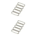 thumbnail image 1 of segolike 10pc Metal Watch Band Retaining Keeper Buckle Ring Loop for 20mm 22mm Strap Wide, 1 of 9