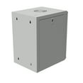 thumbnail image 6 of NavePoint 15.75 in Wall Mount Network Cabinet, 9U, Glass, Reversible, Gray, 6 of 6