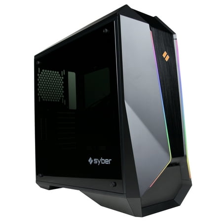 CYBERPOWERPC Syber L SLC100 Full Tower Gaming (Best Atx Full Tower Case)