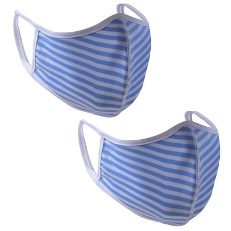 Monterey Club Men's Essential Stripe Face Mask #FMM2