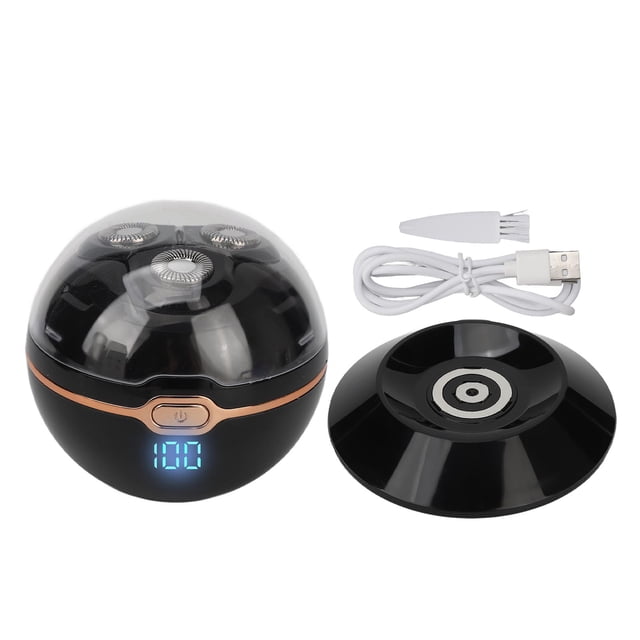 Electric Mini Trimmer Rechargeable Digital Cutter 3 Ring Blade Portable Trimmer for Man Boy