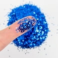 thumbnail image 5 of (4 pack) Hello Hobby Royal Blue Glitter Shaker, 4 oz., 5 of 7