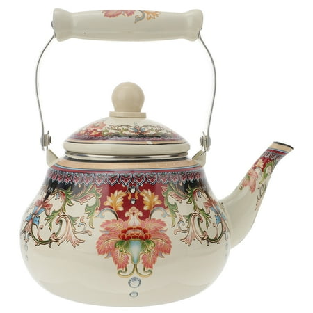 

NUOLUX 1Pc Kitchen Kettle Whistling Tea Kettle Stovetop Enamel Food Grade Tea Pot
