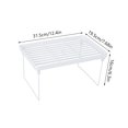 thumbnail image 2 of Countertop Organizer Cabinet Storage Shelf Rack Cupboard Stand Spice Rack Cabinet Shelf Stackable Closet Organizer Space, 2 of 6