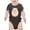 Charcoal, variant on Cute Easter Bunny Garland Bodysuit Infant -Image by Shutterstock, Newborn