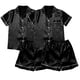 thumbnail image 1 of Conjunto de pijama de 2 piezas: tirantes de encaje y pantalones cortos - Poliéster - Talla grande - M-XXXXXL, 1 of 4