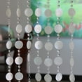 thumbnail image 6 of LAMIRO Natural Shell Crystal Door Curtains, 6 of 7