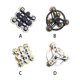 thumbnail image 3 of Vogacara Spinning Top Gears Linkage Gyro Toy Descompresión Nine-tooth Linkage Spinning Top Metal DIY Juguetes giratorios a mano para niños Juguetes Educativos No.2 Vogacara FN007967-02, 3 of 6
