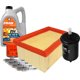 thumbnail image 1 of Kit De Afinación Con Aceite 15W40 Mineral, Bujías Platino, Filtro De Aire, Filtro De Aceite Y Filtro De Combustible 8 Piezas Compatible con Renault Stepway L4 1.6L DE 2010 A 2015, 1 of 1