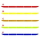 thumbnail image 5 of Riwesomey 5 unids/set pegatina reflectante para coche 90cm Reflector de advertencia de seguridad accesorios exteriores para maletero de coche cinta Automoción decorativa y accesorios Naranja, 5 of 8