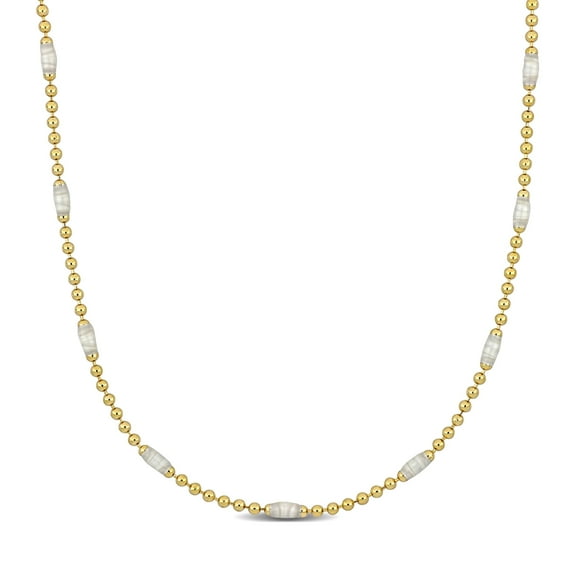 Everly Women's Yellow Gold Plated Necklace
