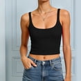 thumbnail image 6 of NIEWTR Women Summer Boho Tie Front Lace Trim Tank Tops Beach Button Down Top Sleeveless Mesh Chiffon Crop Tops Clothes Womens Tank Summer Tank (S,A145-Black), 6 of 7