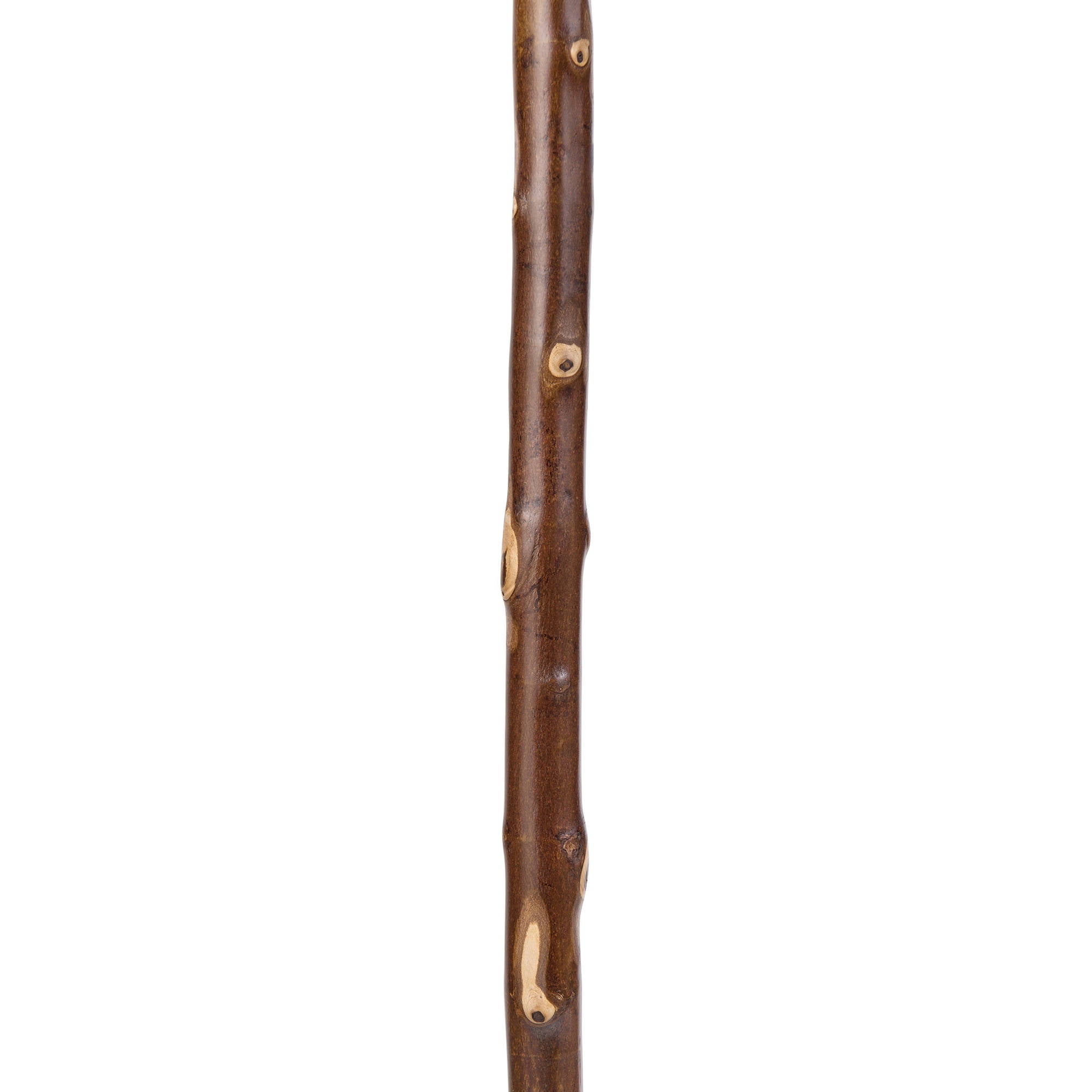 Brazos Rustic Wood Walking Stick, Maple, Traditional Style Handle