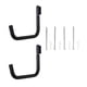 thumbnail image 2 of Toystoory Paquete de 2 estantes de almacenamiento para tablas de Paddle Kayak, colgador de alta resistencia de 45KG, soporte de montaje para Deportes acuáticos, 2 of 6