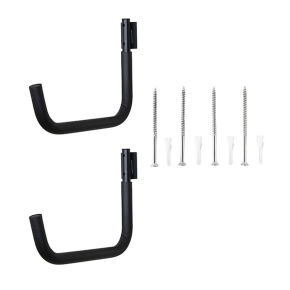 Pack of 2 Kayak Paddle Board Storage Wall Mounted Kayak Canoe Rack 45KG Heavy Duty Wall Mounted Space-saving Surfboard Mount Carrier Holder Indoor