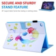 thumbnail image 3 of Cute Cartoon Case for 2021 Samsung Galaxy Tab A8 10.5" (SM-X200 or SM-X205) - Flip Lightweight Wallet Case with Stand / Card Holders, Protective Leather Fold Stand Cover (Baby Unicorn), 3 of 5