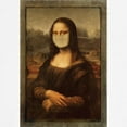 thumbnail image 3 of CafePress - Pandemic Mona Lisa Sweatshirt - Crew Neck Sweatshirt, 3 of 4