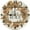 PMSw-17, variant on Eveokoki 10 Inch Beach Decorative Wall Clocks Silent Battery Operated,Lay Out On The Beach Farmhouse Wooden Clock for Bathroom Kitchen Bedroom Pool Cottage Living Room