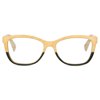 Elton John Pop Specs Reading Glasses - Wood Grain Ambient 1.25, Cat Eye Frame