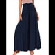 thumbnail image 1 of Pantalones Casuales para Mujer, con Cintura Elástica y Pierna , con Bolsillos. Azul Marino XXL, 1 of 9