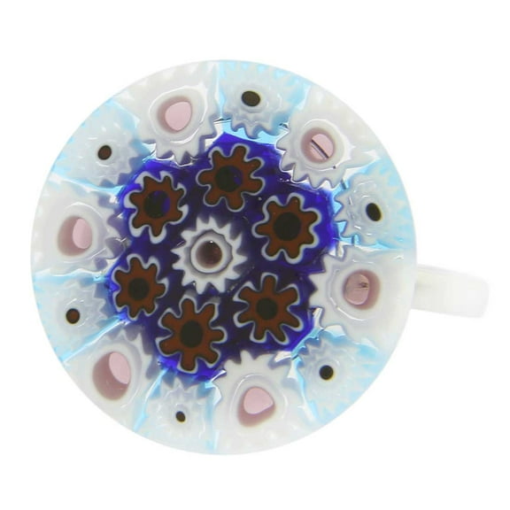 GlassOfVenice Murano Glass Millefiori Ring #10