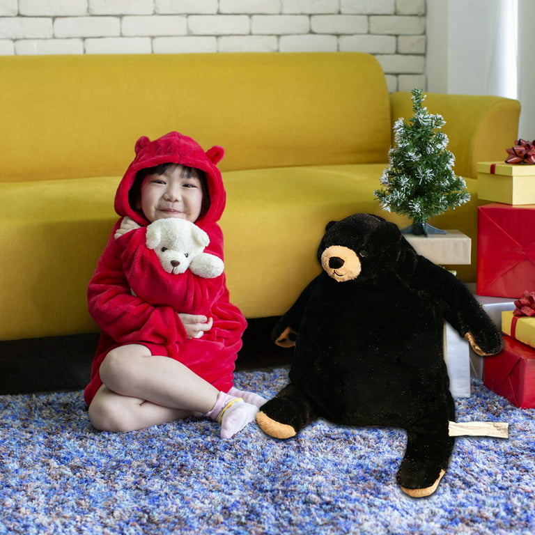 Liangzai Eungs Kug Bear Action Figure Cute Brown Bear Plush Toy Tide Brand Doll Children's Gift 40cm