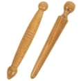 thumbnail image 1 of 2 piezas de palitos de madera para reflexología de pies, masajeador de manos tradicional, 1 of 8
