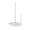 White, variant on Kitchen paper towel holder, upright paper towel roll holder with non-slip weighted base, made of stainless steel.