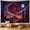 C, variant on XaaKee Tapestry Wall Hanging, Crimson Galaxy Celestial Forest View Tapestry, High-Quality Polyester Large Wall Tapestry For Living Room Bedroom 60x40Inch