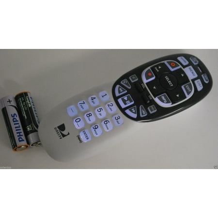 DIRECTV RC73B IR/RF REMOTE CONTROL FOR GENIE HR44 & CLIENT C41 W/ BACKLIGHT (Best Replacement For Directv)