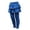 Royal Blue, variant on Maxcozy Girl Kids Fake Two-Piece Leggings Toddler Ruffle Skirt Solid Long Pants