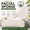 White, variant on VerdeVida Exfoliating Face Sponge 10-Pack — Facial Scrub Pads, Makeup Remover & Deep Cleansing Pore Scrubber, Reusable, All Skin Types Including Sensitive, Collagen Boost White