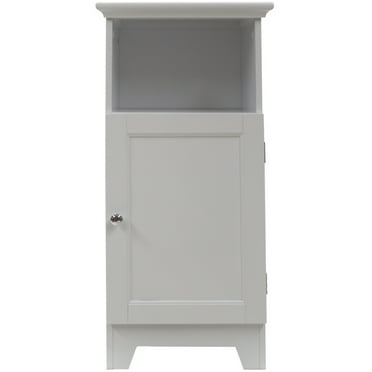 Redmon Single Door Cabinet 13.25W x 11.75D x 27.75H, White