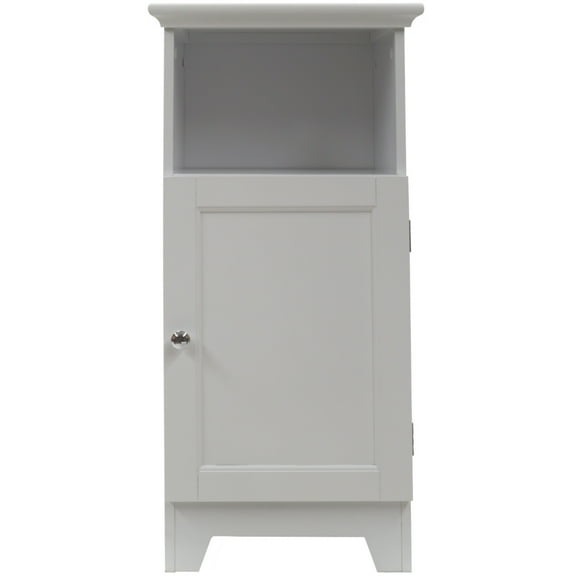 Redmon Single Door Cabinet 13.25W x 11.75D x 27.75H, White