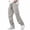 【Cargo Pants】Beige, variant on qucoqpe Mens Baggy Sweatpants with Pockets Casual Wide Leg Pants Elastic Waist Drawstring Loose Trousers