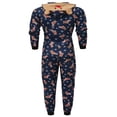 thumbnail image 3 of Christmas Matching Family Loungewear Hoodie Pattern Zipper Romper, 3 of 7