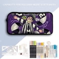 thumbnail image 4 of Beetlejuice Backpack 3 Piece Set Bookbag Fashion Pattern School Bag Daypack Combination, 4 of 8
