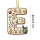 thumbnail image 2 of Lekihaqq Christmas Tree Decorations 26 Letters Acrylic Pendant Hanging Ornaments DIY Crafts for Home Holiday Xmas Decor, 2 of 5
