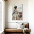 thumbnail image 2 of Elephant Stock Romantic Soft Window Wall Art - Vertical Multi Panel Canvas - Living Room Wall Decor - People Multi Panel - Gray And Beige Decor By e. Anthony Orme - 28" x 45", 2 of 8