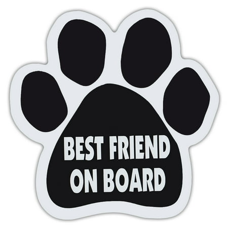Dog Paw Shaped Magnets: Best Friend On Board | Dogs, Gifts, Cars,