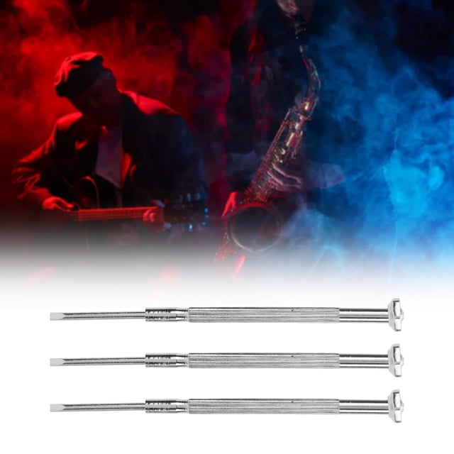 Screwdriver 3Pcs Wind Instrument Screwdriver Repair Maintenance Tool Set Kit for Saxophone Clarinet