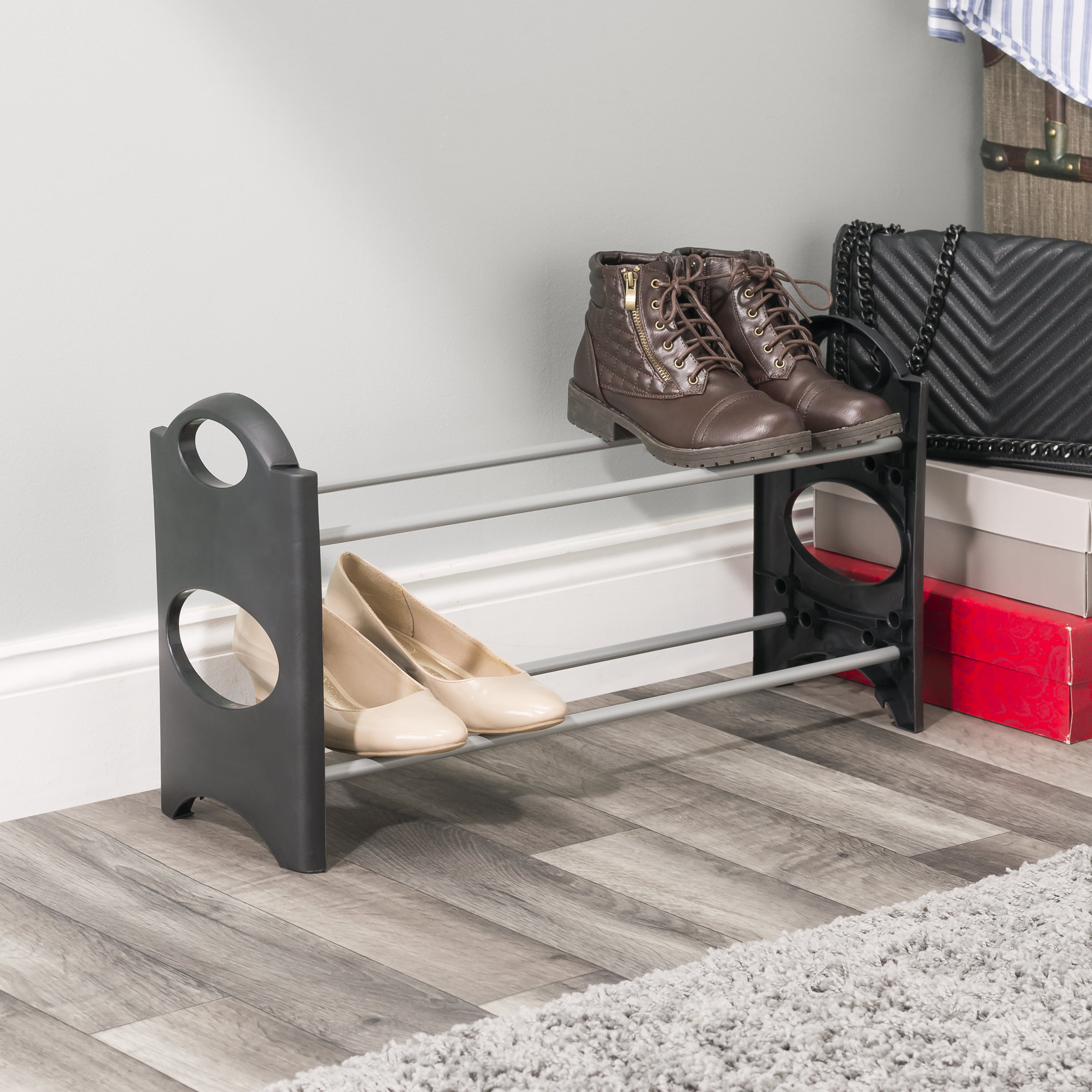 Home Baics 6 Pair Shoe Rack