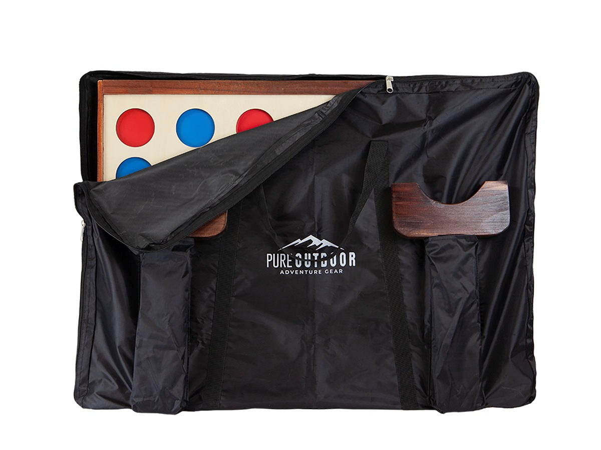 Monoprice Giant Four-in-a-Row For Tailgating, Bbqs, Camping, Outdoor Events, And Much More - Pure Outdoor Collection