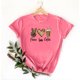 thumbnail image 2 of Mujeres Manga Corta de Verano Tops Pascua Impresa Cuello Redondo, Blusa de Moda Casual para la Primavera, 2 of 5