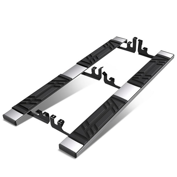 DNA Motoring 6.5" Side Step Nerf Bars Running Boards for 2016-2022 Honda Pilot