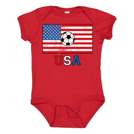 

Inktastic USA Soccer Gift Baby Boy or Baby Girl Bodysuit