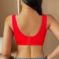 thumbnail image 4 of Otvok Womens Thin Lace Bra without Steel Ring Comfortable Fixed Adjustable Breast Collection, 4 of 6