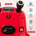 thumbnail image 6 of Costway 12V Bumper Car for Kids Toddlers Electric Ride On Car Vehicle with 360° Spin Red, 6 of 11