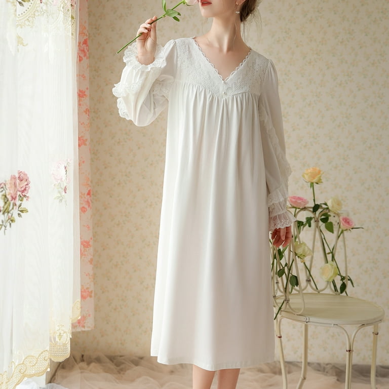 White 2024 nightgown walmart